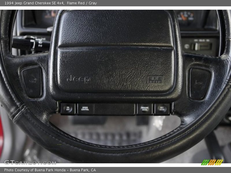 Controls of 1994 Grand Cherokee SE 4x4