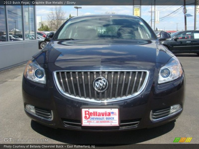 Graphite Blue Metallic / Ebony 2013 Buick Regal