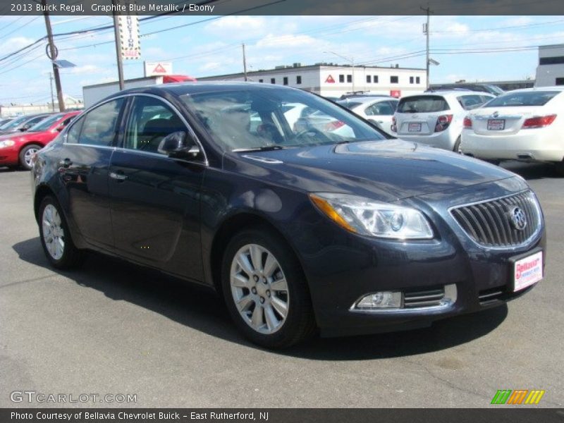 Graphite Blue Metallic / Ebony 2013 Buick Regal