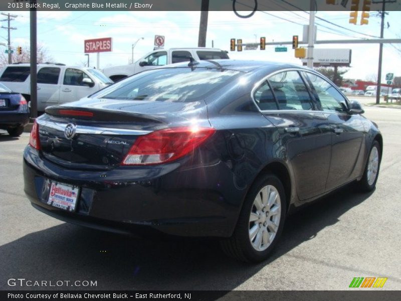 Graphite Blue Metallic / Ebony 2013 Buick Regal