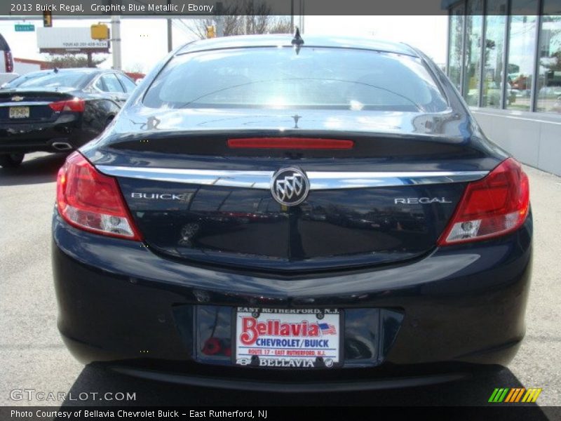 Graphite Blue Metallic / Ebony 2013 Buick Regal