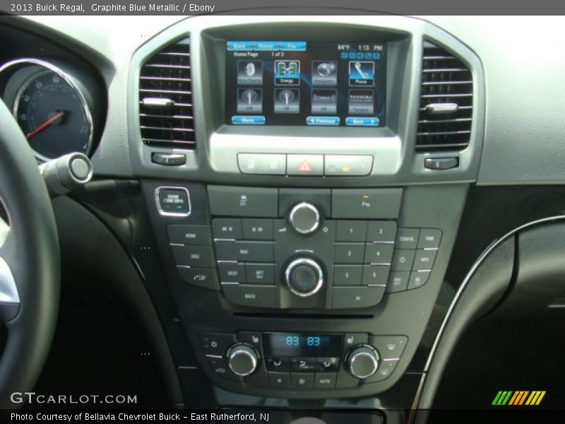 Graphite Blue Metallic / Ebony 2013 Buick Regal