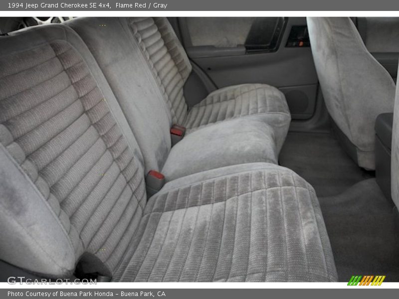 Rear Seat of 1994 Grand Cherokee SE 4x4