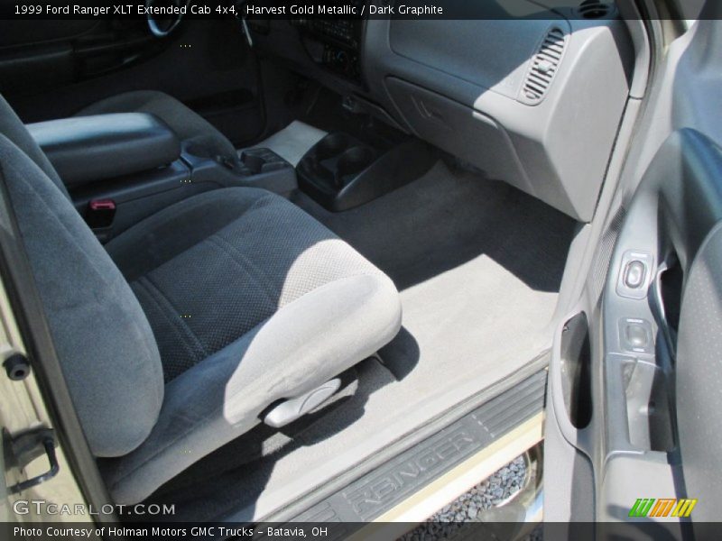 Harvest Gold Metallic / Dark Graphite 1999 Ford Ranger XLT Extended Cab 4x4