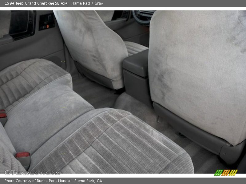 Flame Red / Gray 1994 Jeep Grand Cherokee SE 4x4