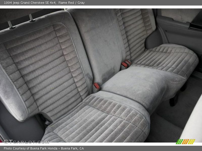Flame Red / Gray 1994 Jeep Grand Cherokee SE 4x4