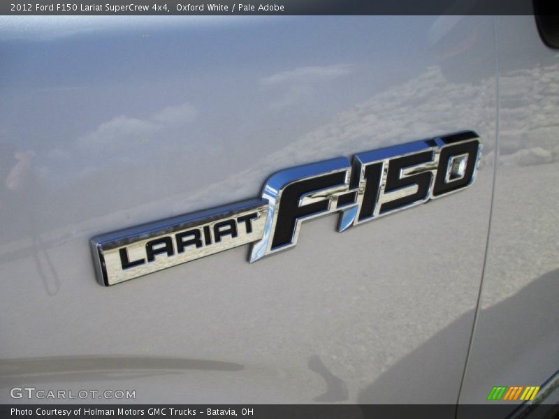 Oxford White / Pale Adobe 2012 Ford F150 Lariat SuperCrew 4x4
