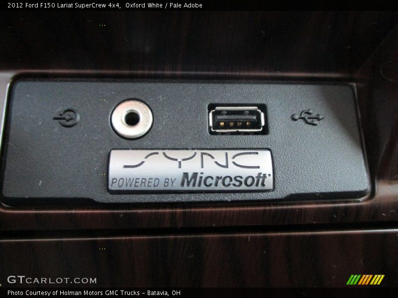 Oxford White / Pale Adobe 2012 Ford F150 Lariat SuperCrew 4x4