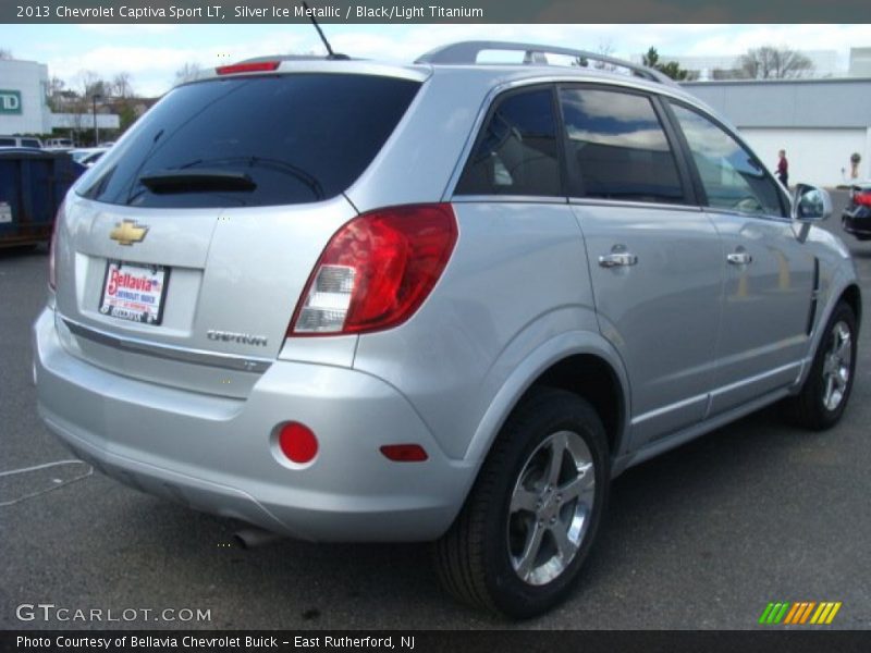 Silver Ice Metallic / Black/Light Titanium 2013 Chevrolet Captiva Sport LT