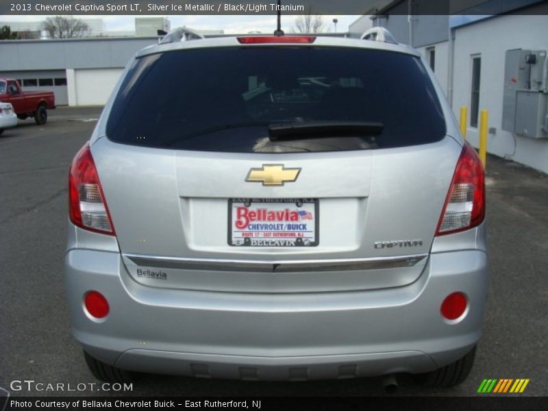 Silver Ice Metallic / Black/Light Titanium 2013 Chevrolet Captiva Sport LT