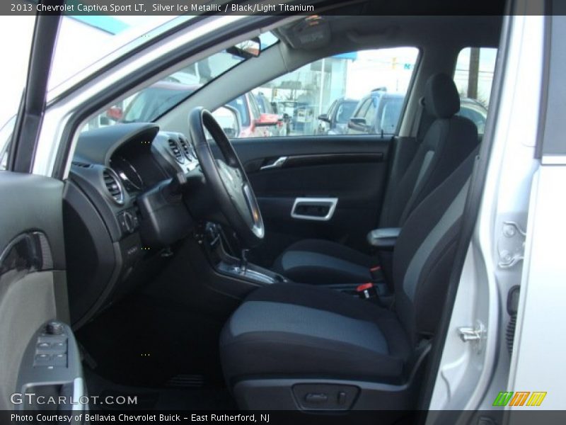 Silver Ice Metallic / Black/Light Titanium 2013 Chevrolet Captiva Sport LT