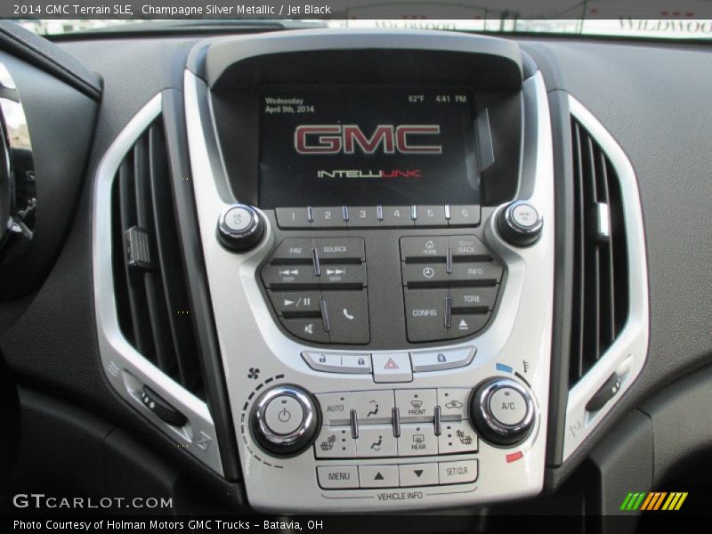Champagne Silver Metallic / Jet Black 2014 GMC Terrain SLE