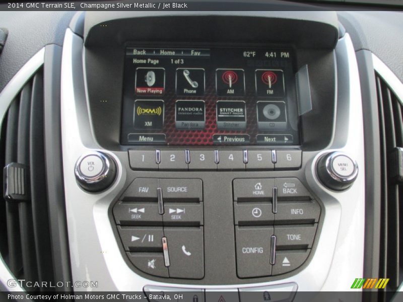 Champagne Silver Metallic / Jet Black 2014 GMC Terrain SLE