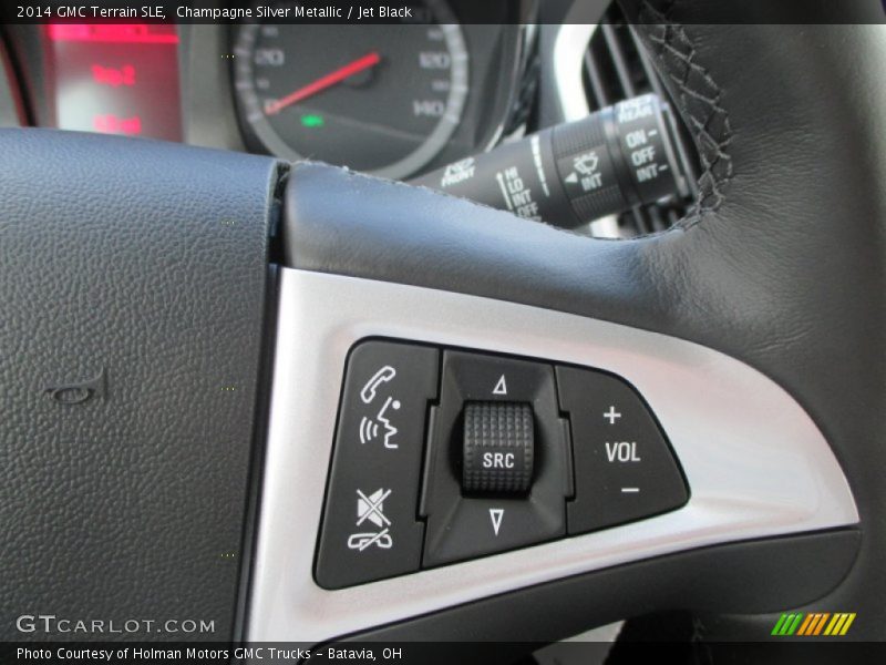 Champagne Silver Metallic / Jet Black 2014 GMC Terrain SLE