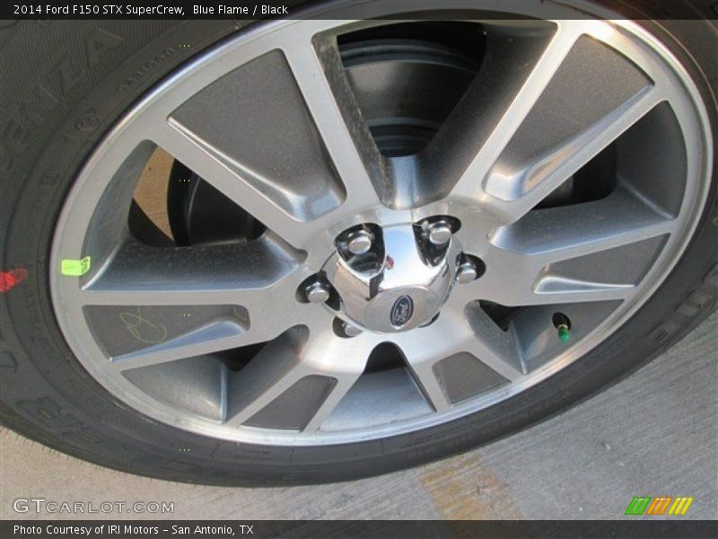Blue Flame / Black 2014 Ford F150 STX SuperCrew