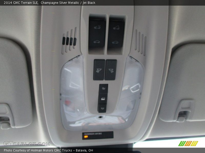 Champagne Silver Metallic / Jet Black 2014 GMC Terrain SLE