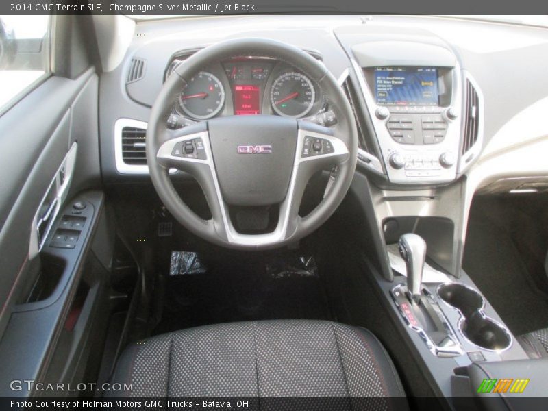 Champagne Silver Metallic / Jet Black 2014 GMC Terrain SLE