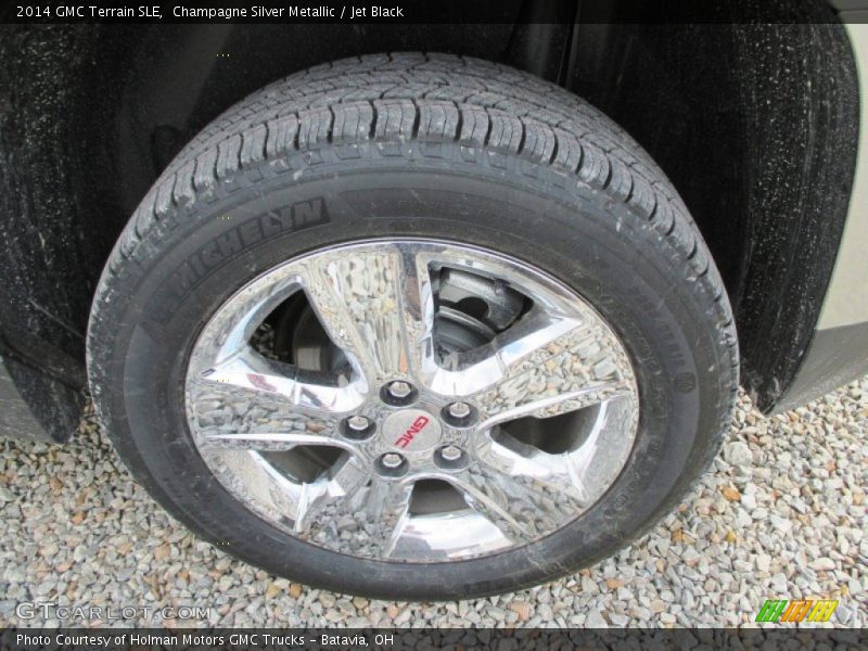 Champagne Silver Metallic / Jet Black 2014 GMC Terrain SLE
