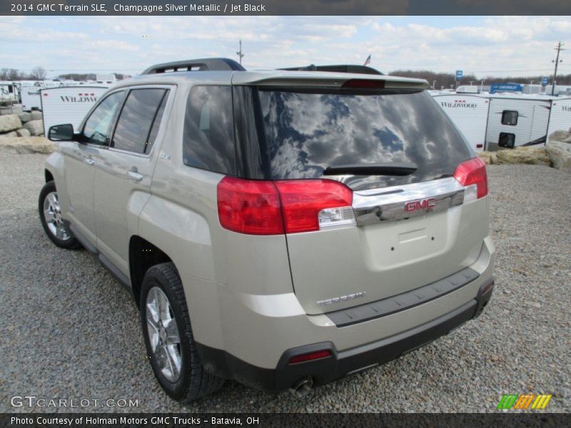 Champagne Silver Metallic / Jet Black 2014 GMC Terrain SLE