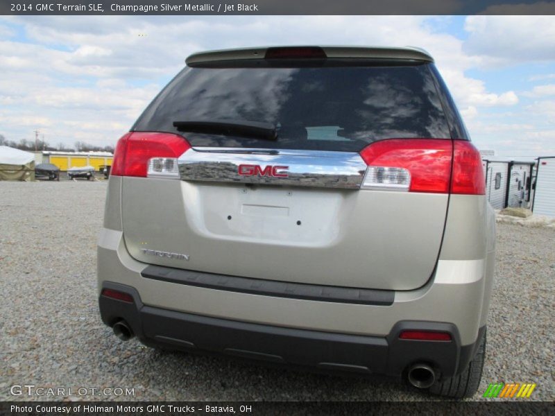 Champagne Silver Metallic / Jet Black 2014 GMC Terrain SLE