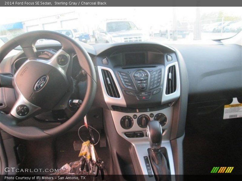 Sterling Gray / Charcoal Black 2014 Ford Focus SE Sedan