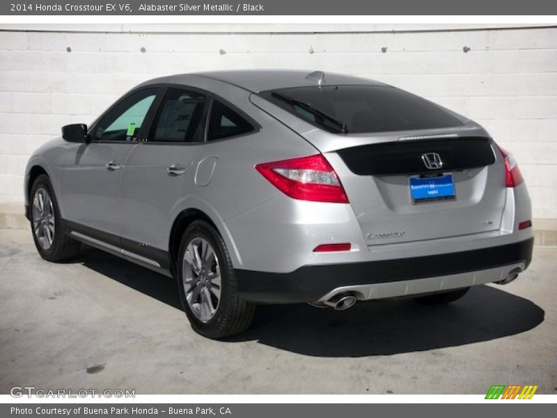 Alabaster Silver Metallic / Black 2014 Honda Crosstour EX V6