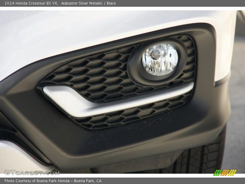 Alabaster Silver Metallic / Black 2014 Honda Crosstour EX V6
