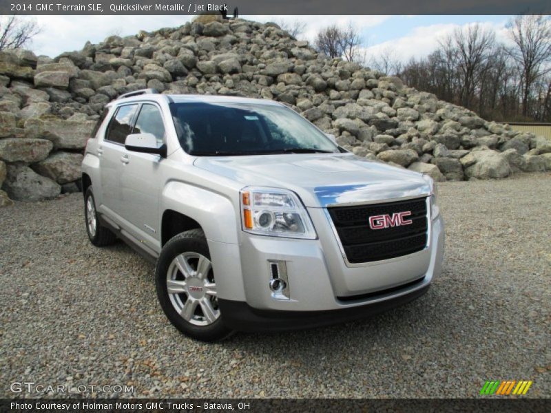 Quicksilver Metallic / Jet Black 2014 GMC Terrain SLE