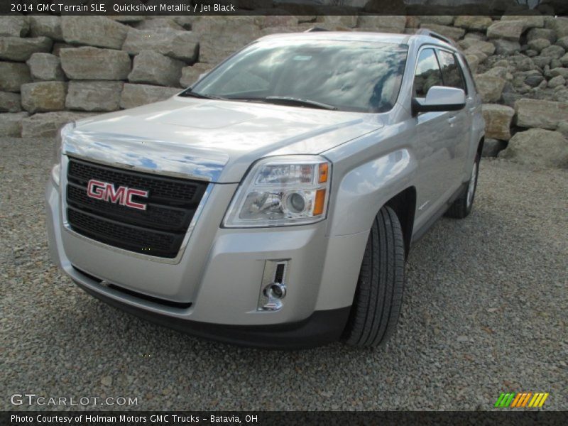 Quicksilver Metallic / Jet Black 2014 GMC Terrain SLE