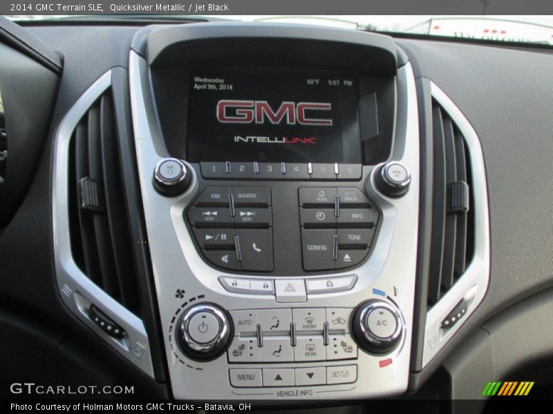 Quicksilver Metallic / Jet Black 2014 GMC Terrain SLE