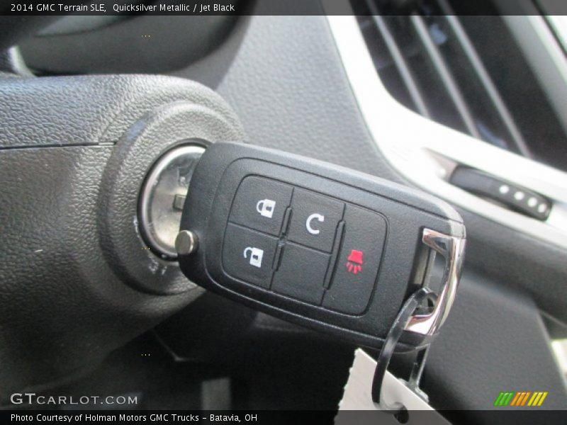 Quicksilver Metallic / Jet Black 2014 GMC Terrain SLE
