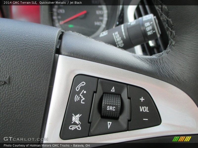 Quicksilver Metallic / Jet Black 2014 GMC Terrain SLE