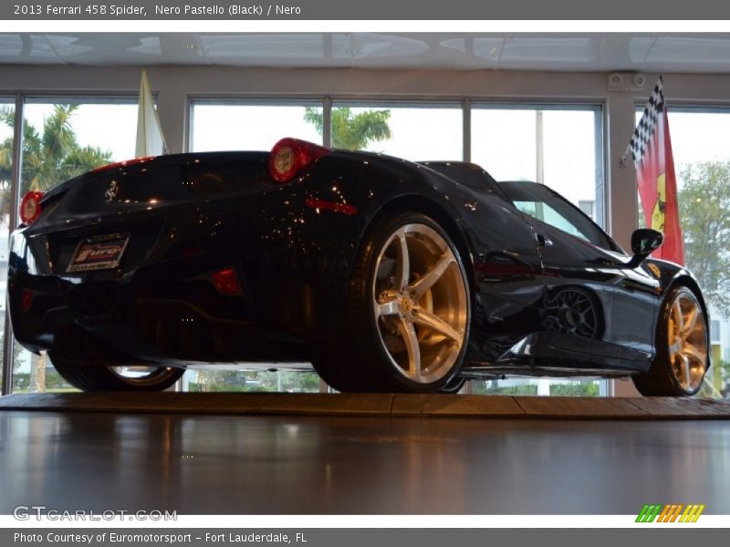 Nero Pastello (Black) / Nero 2013 Ferrari 458 Spider