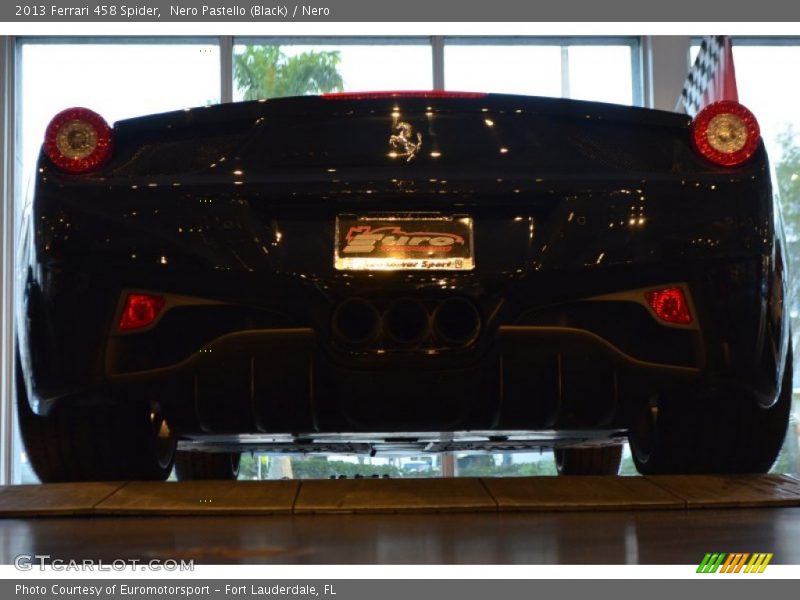 Nero Pastello (Black) / Nero 2013 Ferrari 458 Spider
