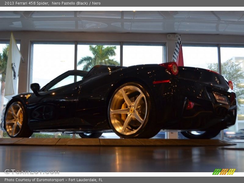 Nero Pastello (Black) / Nero 2013 Ferrari 458 Spider