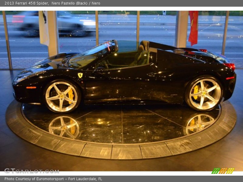  2013 458 Spider Nero Pastello (Black)