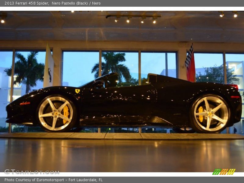 Nero Pastello (Black) / Nero 2013 Ferrari 458 Spider