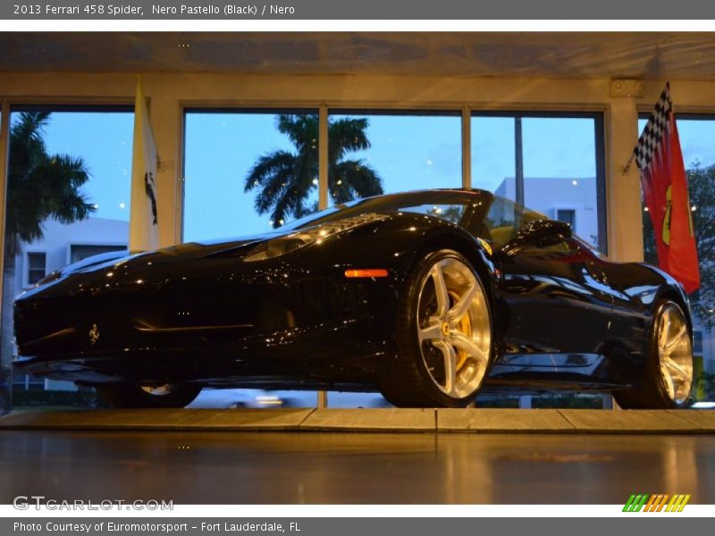 Nero Pastello (Black) / Nero 2013 Ferrari 458 Spider