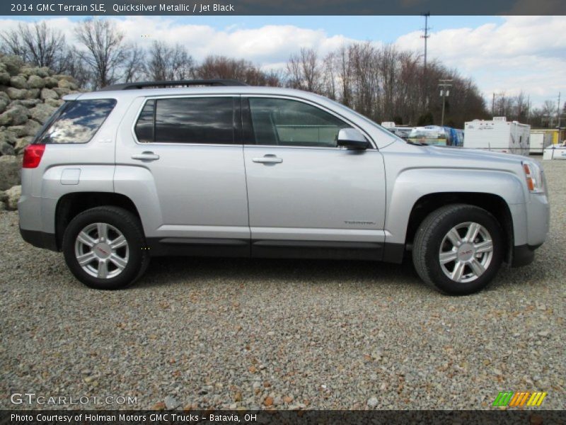 Quicksilver Metallic / Jet Black 2014 GMC Terrain SLE
