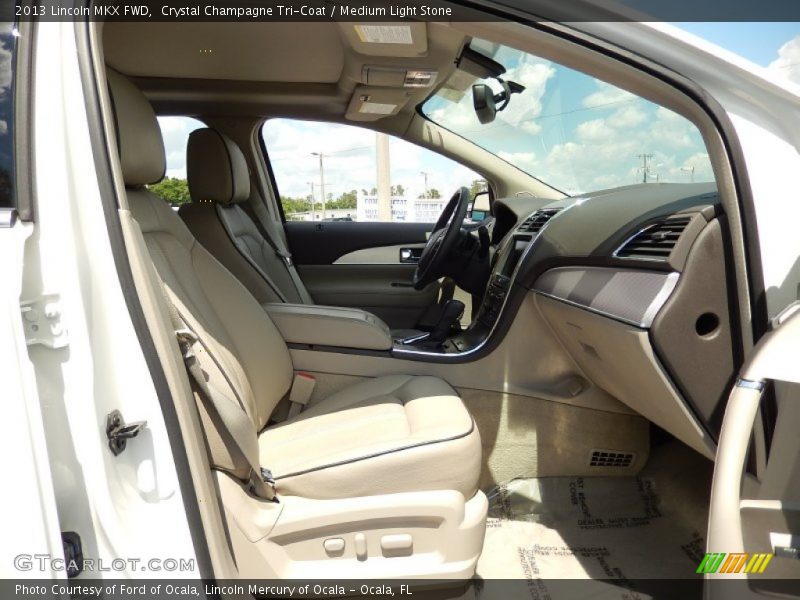 Crystal Champagne Tri-Coat / Medium Light Stone 2013 Lincoln MKX FWD