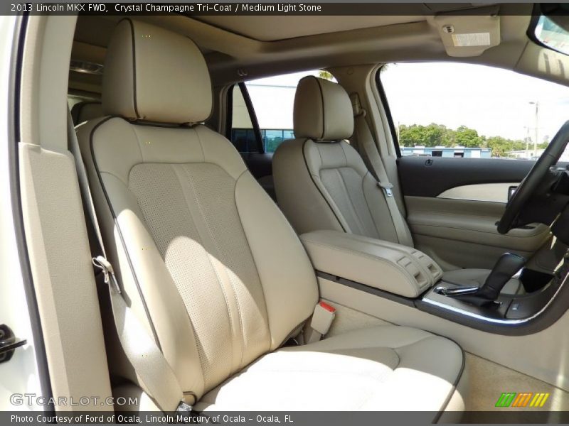 Crystal Champagne Tri-Coat / Medium Light Stone 2013 Lincoln MKX FWD