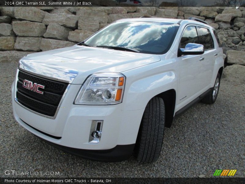 Summit White / Jet Black 2014 GMC Terrain SLE