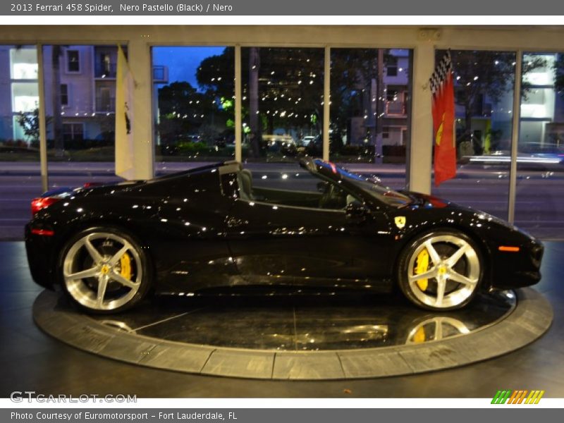 Nero Pastello (Black) / Nero 2013 Ferrari 458 Spider