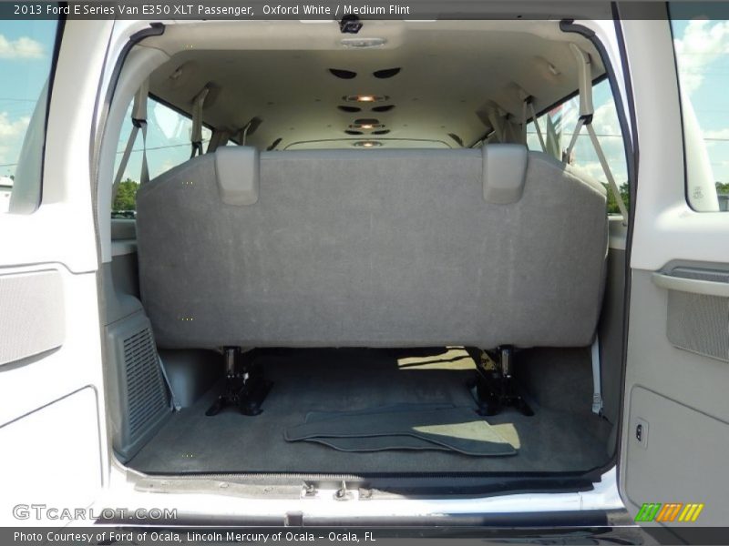Oxford White / Medium Flint 2013 Ford E Series Van E350 XLT Passenger