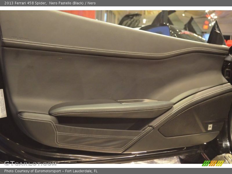 Nero Pastello (Black) / Nero 2013 Ferrari 458 Spider