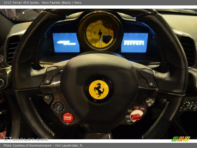 Nero Pastello (Black) / Nero 2013 Ferrari 458 Spider