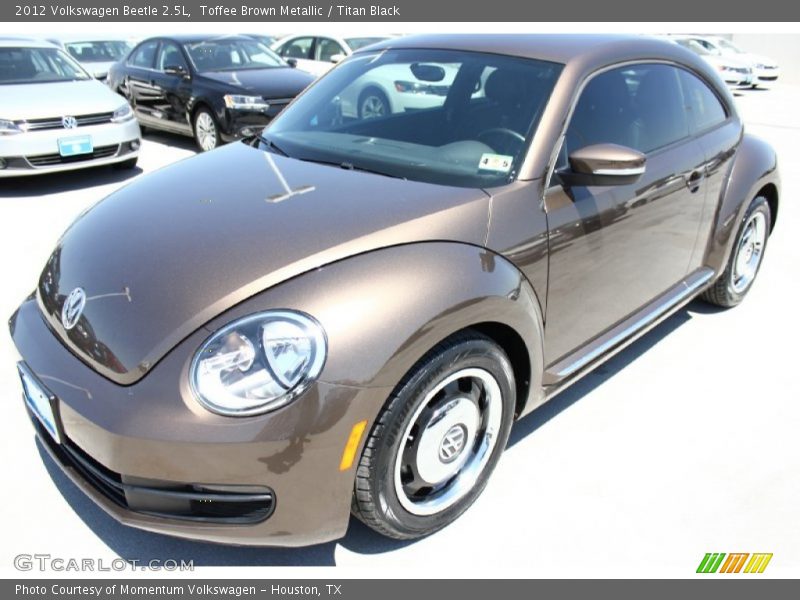Toffee Brown Metallic / Titan Black 2012 Volkswagen Beetle 2.5L
