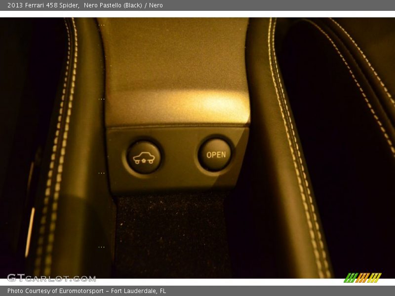 Nero Pastello (Black) / Nero 2013 Ferrari 458 Spider