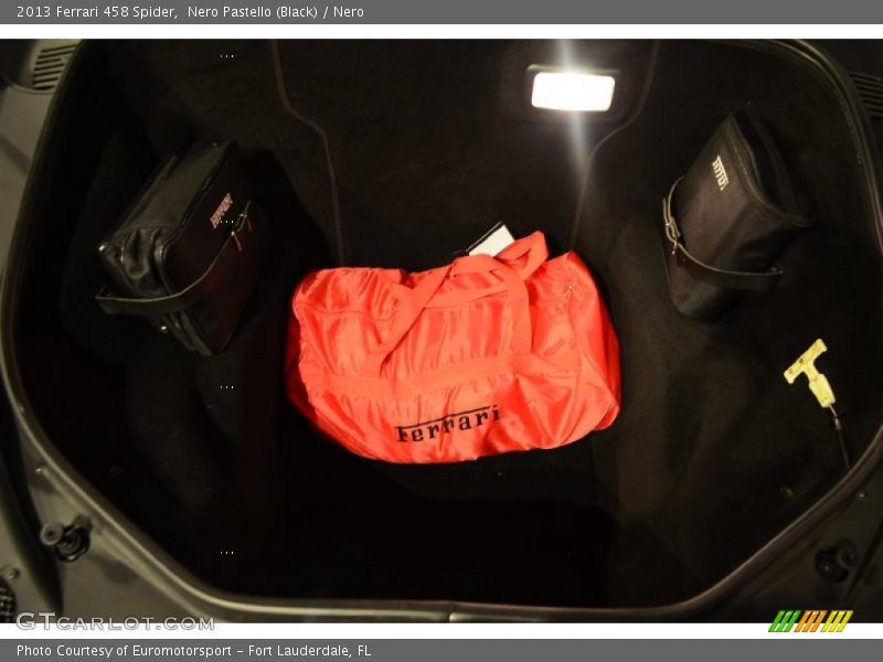 Nero Pastello (Black) / Nero 2013 Ferrari 458 Spider