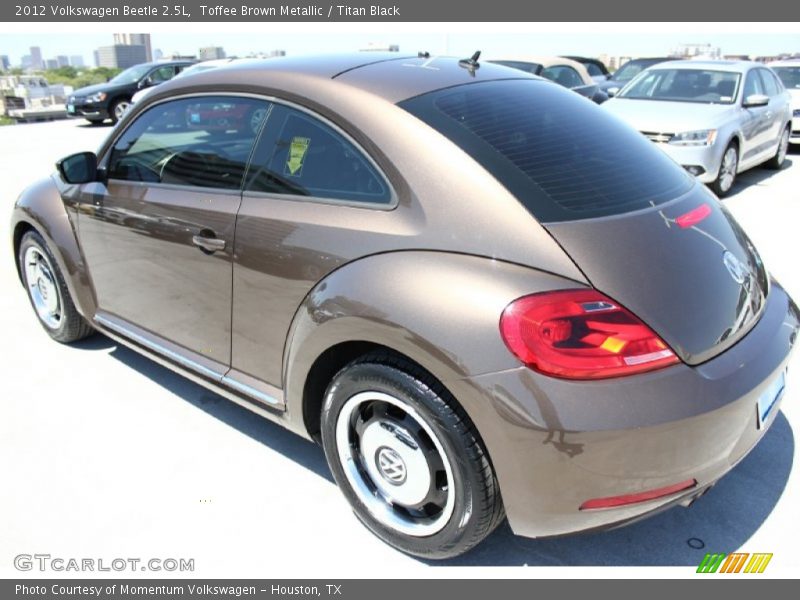 Toffee Brown Metallic / Titan Black 2012 Volkswagen Beetle 2.5L